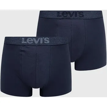 Pánské spodní prádlo Boxerky Levi's (2-pack) 37149.0628 námořnická modř 59X, vel. XL
