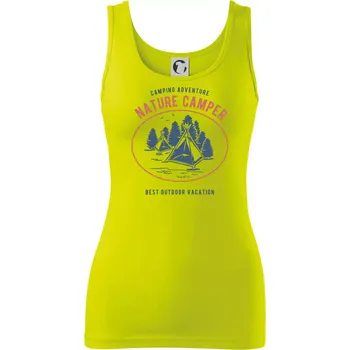 Nature Camper - Dámské tílko - L ( Limetková )