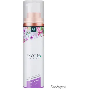 Intimní drogerie Masážní olej Lovely Lavender, 100 ml