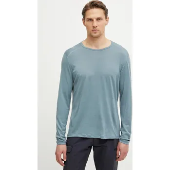 Funkční triko s dlouhým rukávem Icebreaker Merino 200 Oasis IB1043650A51 modrá 95X, vel. S