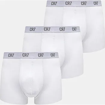 Pánské spodní prádlo CR7 Cristiano Ronaldo - Boxerky (3-pack) 8100.49.100 bílá 00X, vel. S