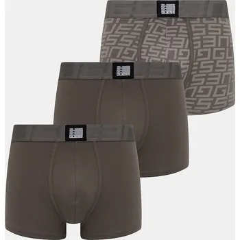 Boxerky Boxerky Guess 3-pack pánské, černá barva, U4RG01 K6YW0 U4RG01.K6YW0 90X, vel. S