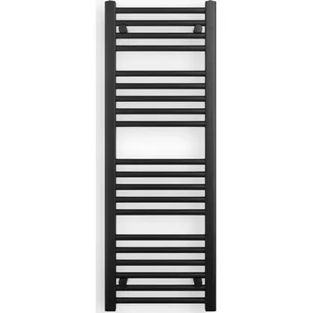 Radiátor Erga Puerto, topné těleso 1100x400 mm, 420W, černá matná, ERG-LAV-GRZE-BK-40110