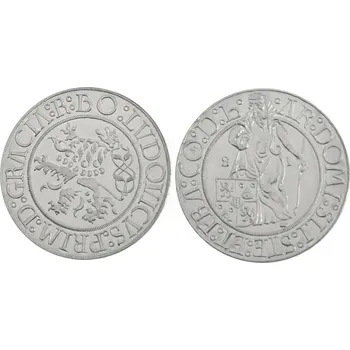 Mincovna Dukát Jáchymovský tolar (Šlikovský), replika mince, která dala světu dolar (hliník, 40,2 mm)