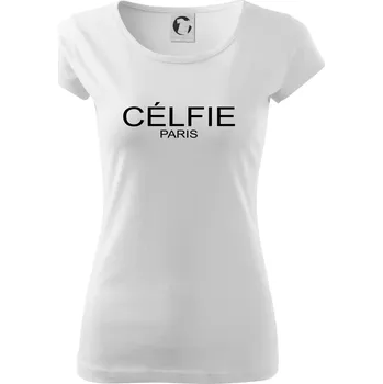 Dámské tričko Célfie Paris - Dámské triko Pure - XS ( Bílá )