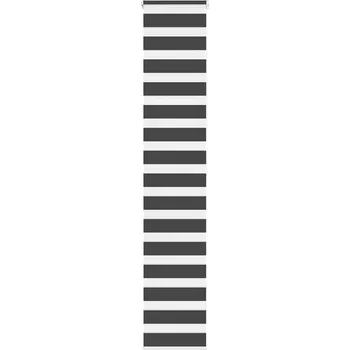 Roleta Zebra roleta černá 45x200 cm šířka látky 40,9 cm polyester