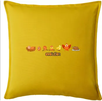 Polštář Ovolution - Polštář 50x50 - 50x50 - Pouze potah ( Žlutá )