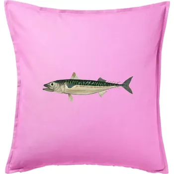 Polštář Makrela obecná - Polštář 50x50 - 50x50 - Pouze potah ( Růžová )