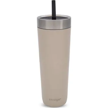 Termohrnek Contigo Luxe Spillproof Tumb 720 ml, světle hnědá 840276164262