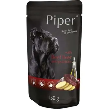 Krmivo pro psa PIPER S HOVĚZÍMI JÁTRY A BRAMBORAMI 150 g