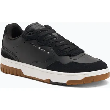 Pánská obuv Pánské boty Tommy Hilfiger Basket Better Mix Lth black