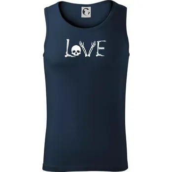 Radiologie LOVE - Tílko pánské Core - 2XL ( Námořní modrá (velmi tmavá - téměř černá) )