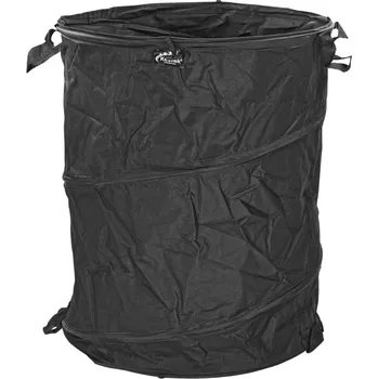 Venkovní odpadkový koš KesTek Vak na zahradní odpad Pop Up Profi, černý, 160 litrů