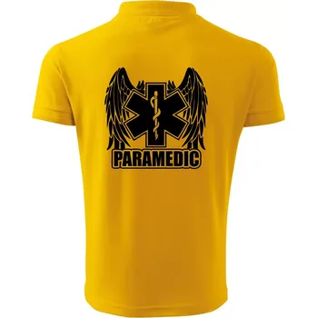 Pánská košile Paramedic - Polokošile pánská Pique Polo 203 - 2XL ( Žlutá )