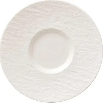 Příprava kávy Villeroy & Boch Manufacture Rock Podšálek kávový 15,5 cm, bílý, 6 ks