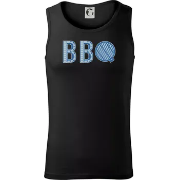 Pánské termoprádlo BBQ nápis - Tílko pánské Core - 2XL ( Černá )