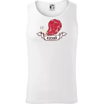 Pan kuchař - Tílko pánské Core - S ( Bílá )