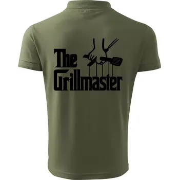 Pánská košile The Grillmaster - Polokošile pánská Pique Polo 203 - M ( Khaki )