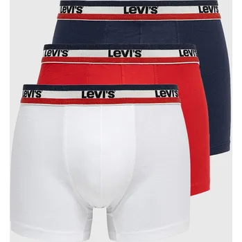 Pánské spodní prádlo Boxerky Levi's 37149.0543 bílá 00X, vel. XL