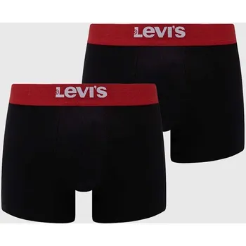 Boxerky Boxerky Levi's 2-pack 37149.0829 černá 99X, vel. M
