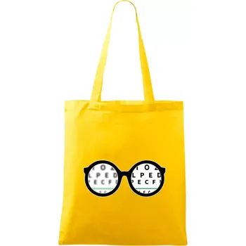 Brýle optika - Taška bavlněná - 42 x 38 cm ( Žlutá )