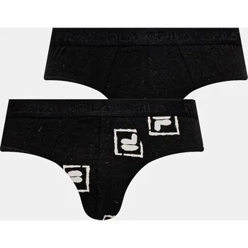 Pánské spodní prádlo Spodní prádlo Fila 2-pack FU5314.2 černá 99X, vel. M