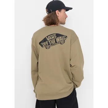 Pánská mikina Vans Style 76 II Loose Ft Crew (bay leaf) L, hnědá