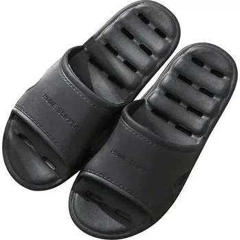 Dámské sandále Unisex koupelnové pantofle s měkkou protiskluzovou podrážkou Barva: Černá, Velikost: 40-41