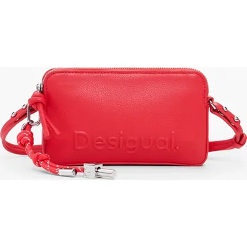 Peněženka Dámská peněženka DESIGUAL 25SAYP58 7019 MONE HALF JULIA CORAL Velikost: U