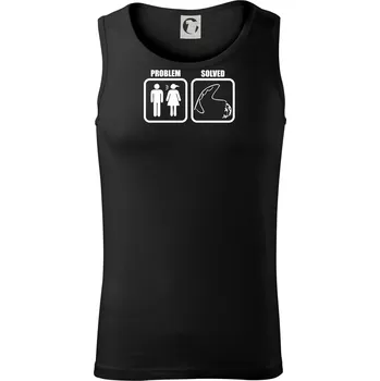 Pánské termoprádlo Problém rybaření - Tílko pánské Core - M ( Černá )