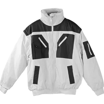 pracovní bunda KesTek Celoroční pracovní bunda 4v1, bílá/šedá, XL