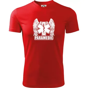 Paramedic - Pánské triko Fantasy sportovní (dresovina) - S ( Červená )