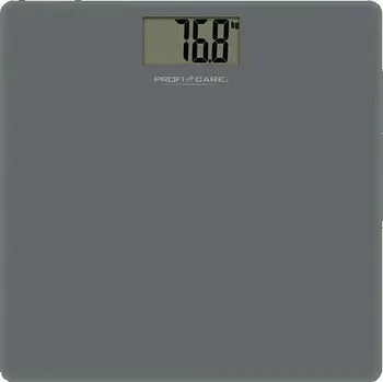 Osobní váha ProfiCare PW 3122 skleněná osobní váha šedá