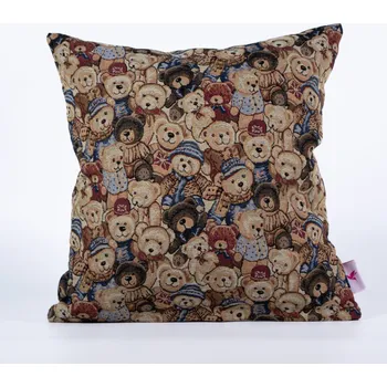 Gobelínový povlak na polštář 45x45 Teddy 2