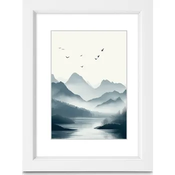 Rám na obraz Hama rámeček plastový CHILL, bílá, 30x40 cm