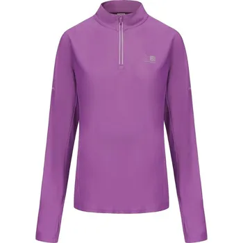Dámská mikina Karrimor Longsleeve quarter Zip Top Ladies Grape 10 (38)