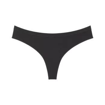 Dámské spodní prádlo Dámská tanga Sense of Modal String - BLACK - černé 0004 - TRIUMPH BLACK XL