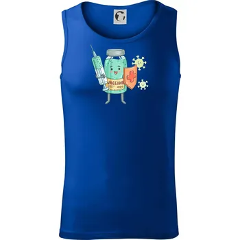 Cartoon vaccine - Tílko pánské Core - S ( Královská modrá )