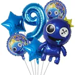 Narozeninová dekorace Roblox Rainbow Friends 9 Tmavě modrá