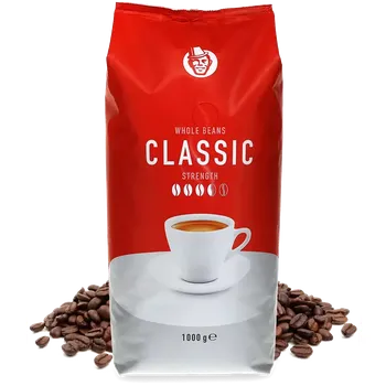 Káva Kaffekapslen Classic zrnková káva 1000 g