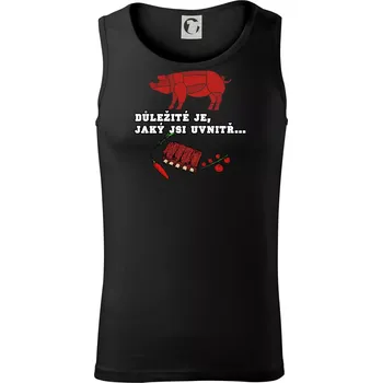 Pánské termoprádlo Důležité je, jaký jsi uvnitř - Tílko pánské Core - 2XL ( Černá )