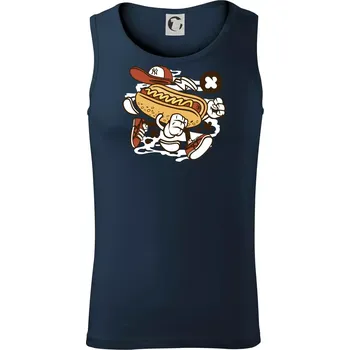 Hotdogátor - Tílko pánské Core - M ( Námořní modrá (velmi tmavá - téměř černá) )