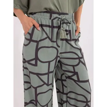 Kalhoty D73771M62237G pistácie S