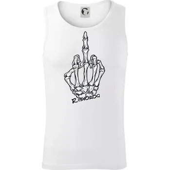 Radiolog prostředníček - Tílko pánské Core - 2XL ( Bílá )