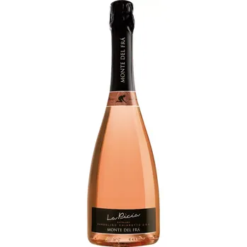 Víno Bardolino D.O.C. Chiaretto Rosé Extra Dry La Picia Monte Del Frá (šumivý růžový sekt D.O.C., Extra Dry)