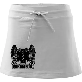 Dámská sukně Paramedic - Sportovní sukně - two in one - L ( Bílá )