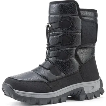 Pánská zimní obuv Zimní unisex sněhule s vázáním Barva: Černá, Velikost: 36