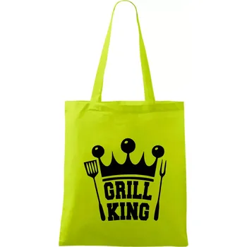 Grilování - Grill King - Taška bavlněná - 42 x 38 cm ( Limetková )