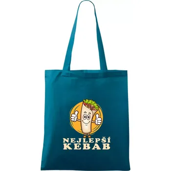 Nejlepší kebab - Taška bavlněná - 42 x 38 cm ( Petrolejová )