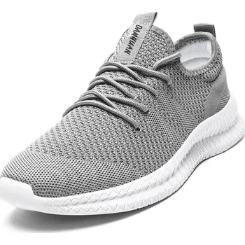 Pánské tenisky Pánské sportovní tenisky – prodyšné Barva: Světle Šedá, Velikost: 37